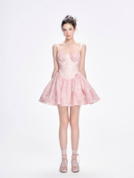 Blush Garden Corset Dress