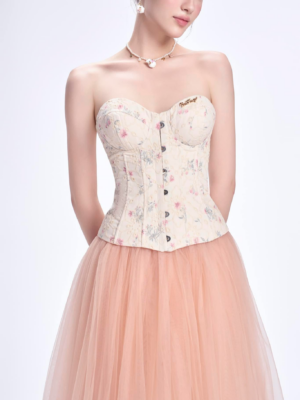 Peach Tulle Dream Skirt 1